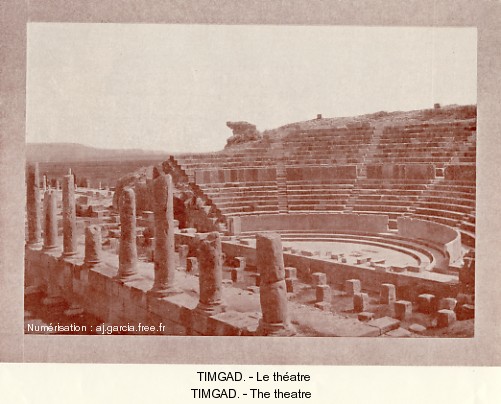 TIMGAD. - Le thatre