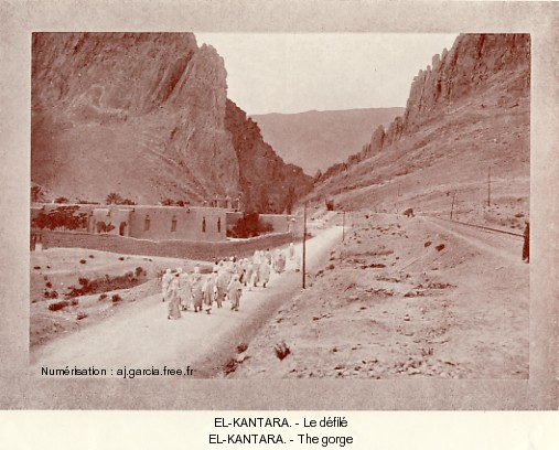 EL-KANTARA.- Le dfil