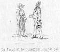 La Soeur et le Conseiller municipal.