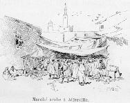 Marché arabe à Affreville.