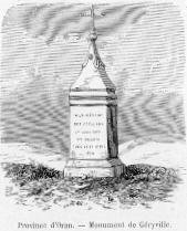Province d'Oran. - Monument de Gryville.