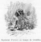 Aiguiseur d'armes en temps de troubles.