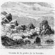 Chemin de la grotte de la Sorcière.