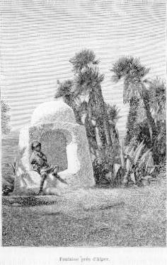 Fontaine prs d'Alger.