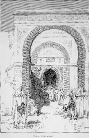 Entre d'une Kasbah.
