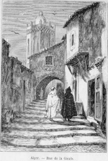 Alger. - Rue de la Girafe.
