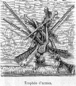 Trophée d'armes.