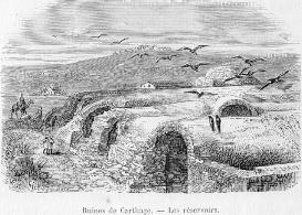 Ruines de Carthage. - Les rservoirs.