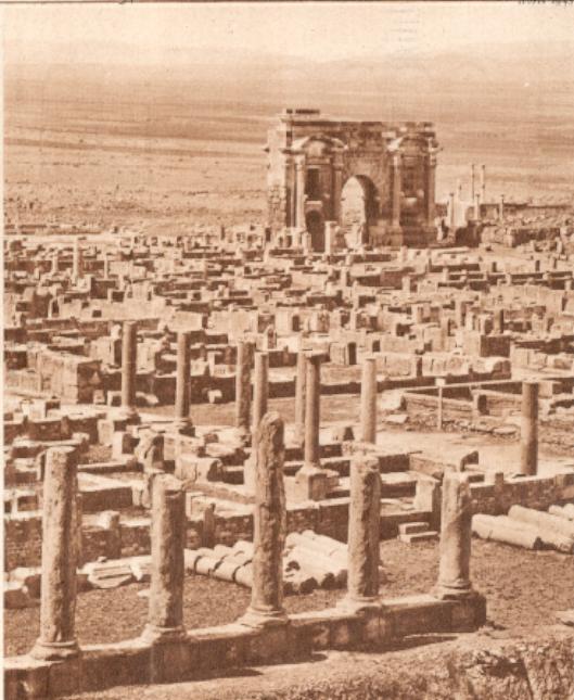 Timgad-Arc de triomphe Timgad-Arc de triomphe