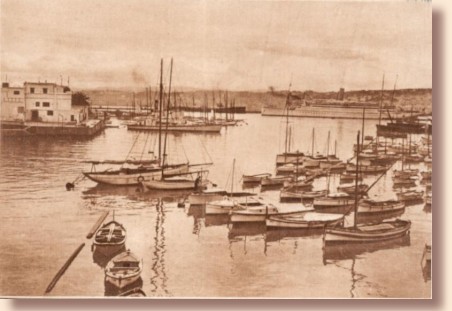 Alger. - Un coin du port.