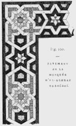 Fig. 100. - Pavement de la mosque d'EL-ACHRAF-BARSEBA