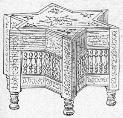 Fig. 116. - Tabouret de mosque. (Muse arabe du Caire.)