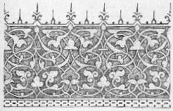 Fig. 136. - Bordure du Koran, XVme sicle. (Bibliothque khdiviale du Caire.)