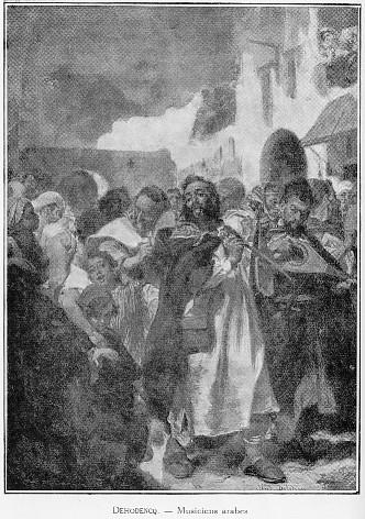 DEHODENCQ. - Musiciens arabes