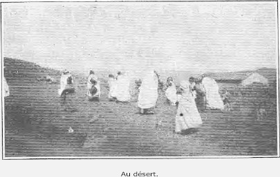 Au désert.