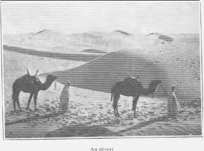 Au désert.
