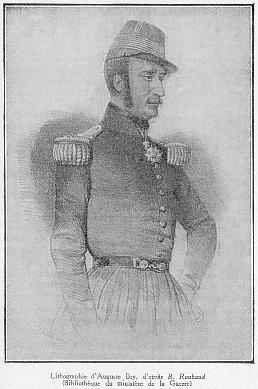 LE GNRAL BEDEAU - Lithographie d'Auguste Bry, d'aprs B. Roubaud Bibliothque du ministre de la Guerre)