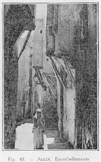 Fig. 69. - ALGER. encorbellements