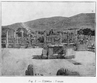 Fig. 2 - DJEMILA : Forum
