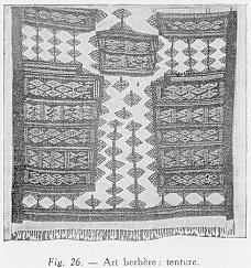 Fig. 26. - Art berbre: tenture