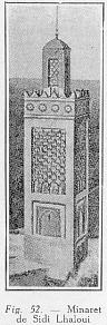 Fig. 52. - Minaret de Sidi Lhaloui