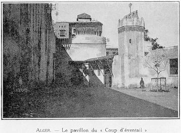 ALGER. - Le pavillon du " Coup d'ventail "
