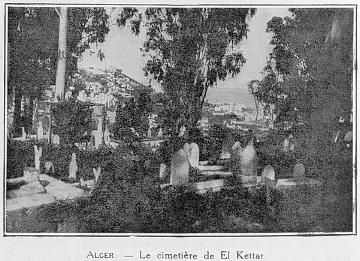 ALGER. - Le cimetire de El Kettar