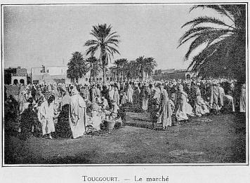 TOUGGOURT. - Le march