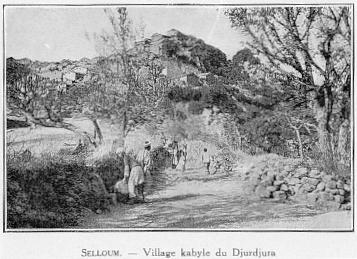 SELLOUM. - Village kabyle du Djurdjura