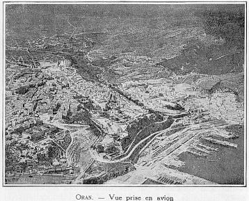 ORAN. - Vue prise en avion