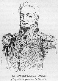 LE CONTRE-AMIRAL COLLET (d'après une peinture de Mauriot).