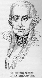 LE CONTRE-AMIRAL DE LA BRETONNIERE.
