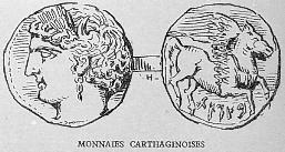 MONNAIES CARTHAGINOISES.