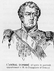 L'AMIRAL DUPERRE (d'après le portrait appartenant à M. de Dompierre d'Ormoy)