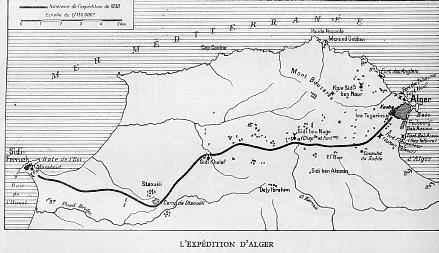 L'expédition d'ALGER (cliquer pour afficher l'image dans une meilleure résolution)