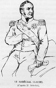 Le marchal CLAUZEL (d'aprs H. Schefer).