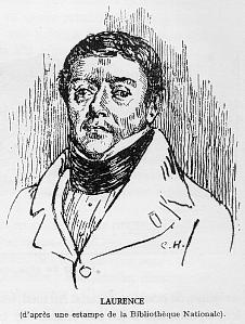 LAURENCE (d'aprs une estampe de la Bibliothque Nationale).