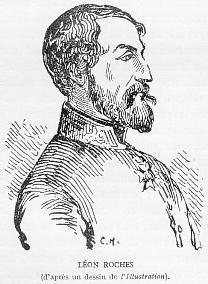 LÉON ROCHES (d'après un dessin de l'Illustration).
