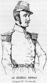 Le général BEDEAU (d'après B. Roubaud).