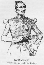 SAINT-ARNAUD (d'aprs une aquarelle de Raffet).