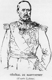 Général de MARTIMPREY (d'après Lafosse).