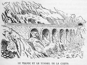 LE VIADUC ET LE TUNNEL DE LA CHIFFA