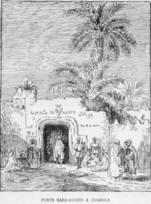 PORTE BABA-AHMED A OUARGLA.
