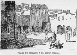 Place du march  EL-ATEUF (MZAB)